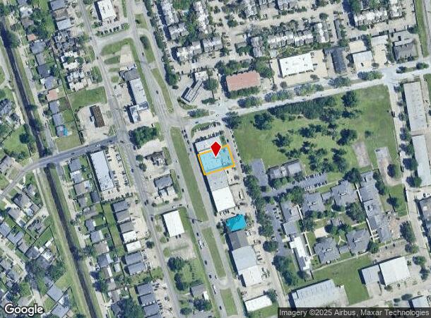  1536 River Oaks Rd W, New Orleans, LA Parcel Map