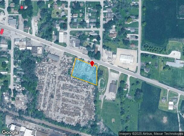 2923 Broad St, New Castle, IN Parcel Map
