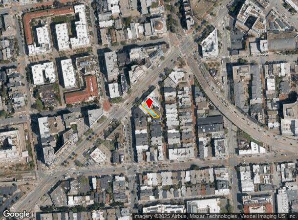 1857 Market St, San Francisco, CA Parcel Map