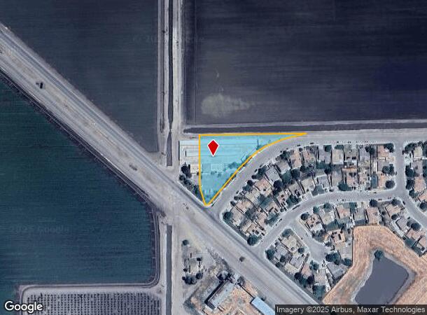 8339 Elm St, San Joaquin, CA Parcel Map