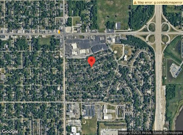  3216 W 159Th St, Markham, IL Parcel Map