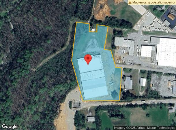  25400 Industrial Park Rd, Ardmore, TN Parcel Map