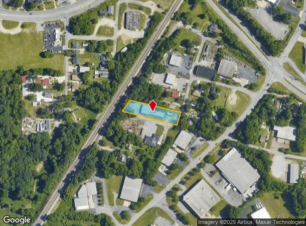  208 Northview St, High Point, NC Parcel Map