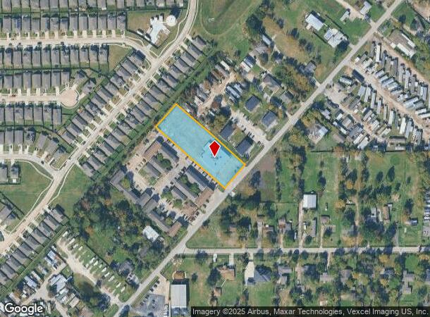  913 Ashland Blvd, Channelview, TX Parcel Map