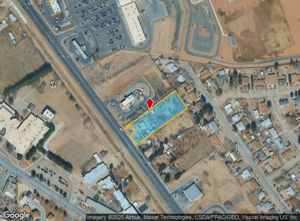 10407 Alameda Ave, Socorro, TX Parcel Map