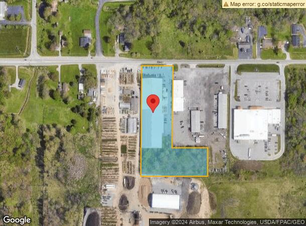  1223 W Western Reserve Rd, Youngstown, OH Parcel Map