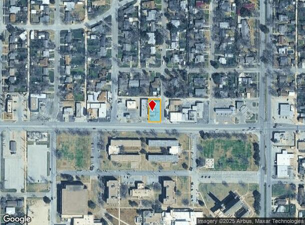  2302 S 14Th St, Abilene, TX Parcel Map