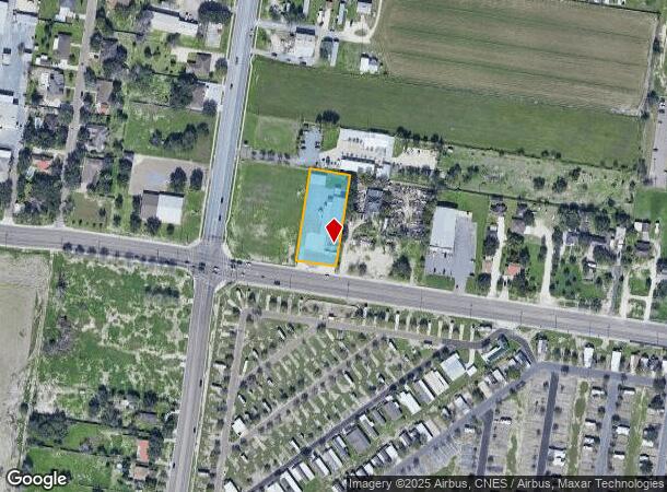 1415 W Owassa Rd, Edinburg, TX Parcel Map
