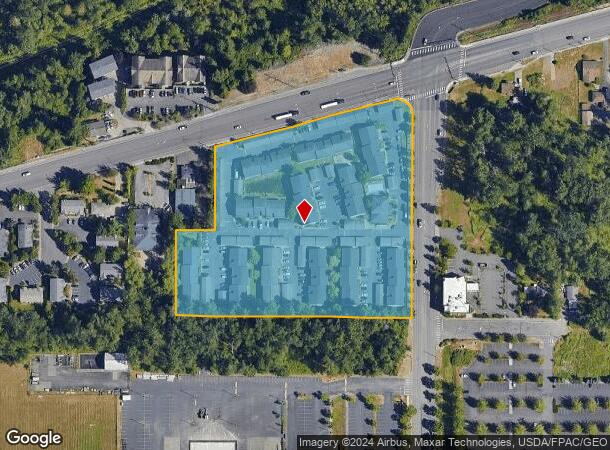  3451 Woburn St, Bellingham, WA Parcel Map