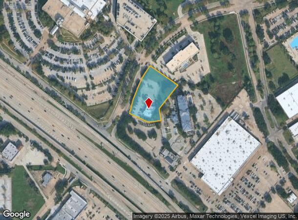  7877 Willow Chase Blvd, Houston, TX Parcel Map