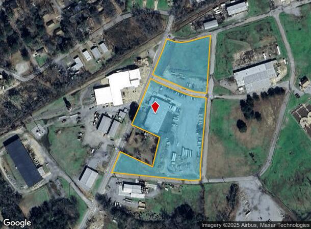  1218 River St, Benton, AR Parcel Map