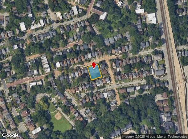  418 Whitney Ave, Pittsburgh, PA Parcel Map