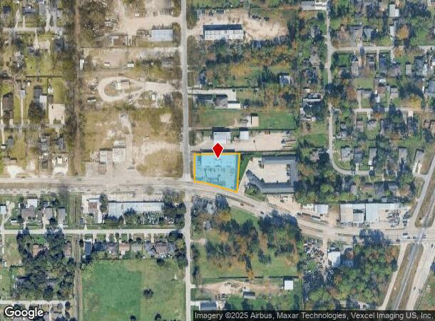  4217 Tidwell Rd, Houston, TX Parcel Map