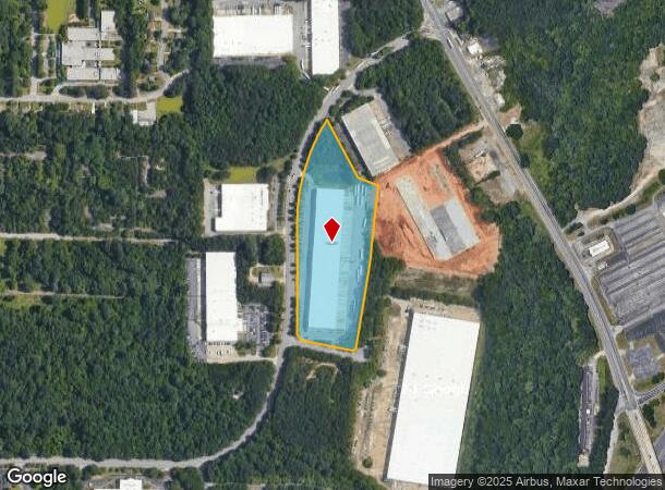  3600 Southside Industrial Pkwy Se, Atlanta, GA Parcel Map