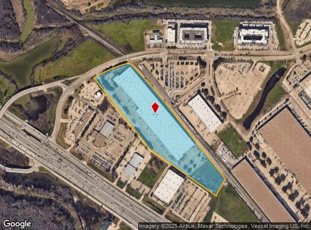 1809 W Frankford Rd, Carrollton, TX Parcel Map
