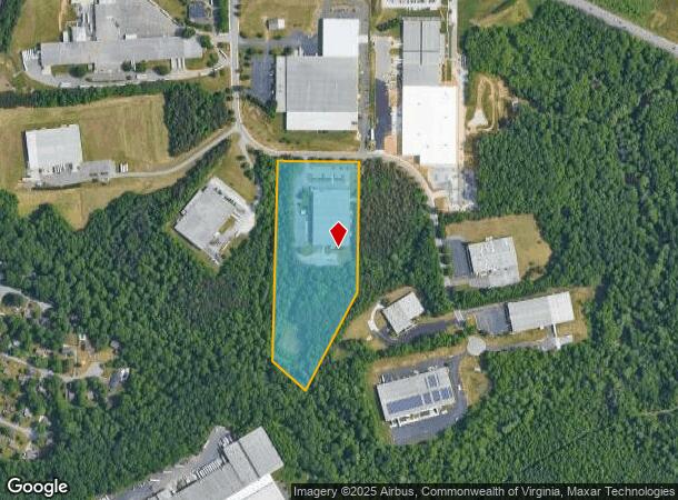  25 Millrace Dr, Lynchburg, VA Parcel Map