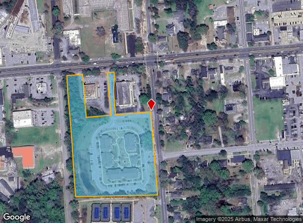  1001 Campbell St, Camden, SC Parcel Map