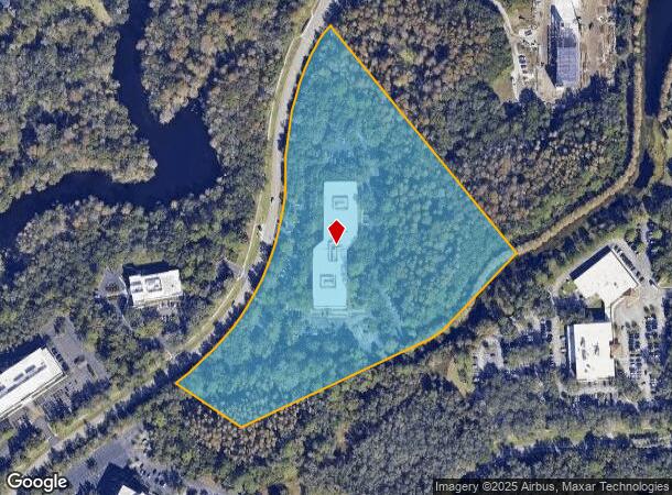 13101 Telecom Dr, Temple Terrace, FL Parcel Map