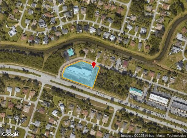 1449 Sw Gatlin Blvd, Port Saint Lucie, FL Parcel Map