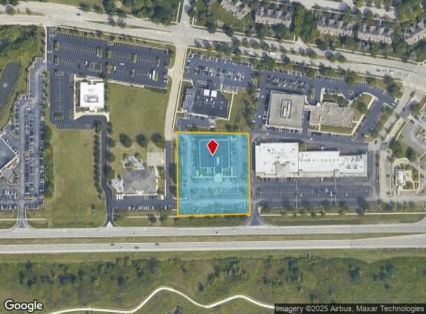  1247 Rickert Dr, Naperville, IL Parcel Map