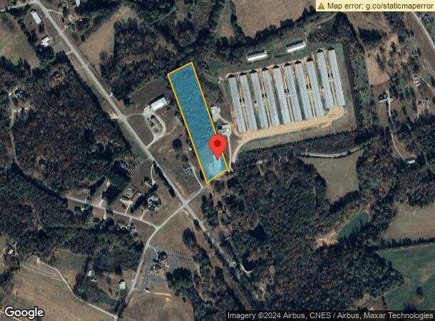  400 Parker Rd, Royston, GA Parcel Map