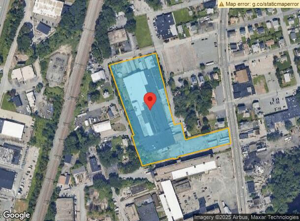  1637 Elmwood Ave, Cranston, RI Parcel Map