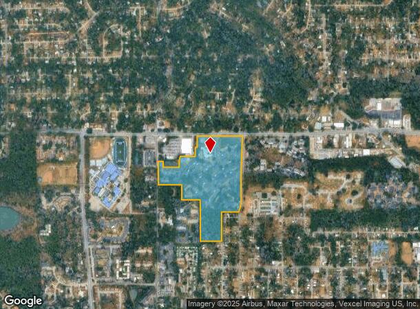  1505 W Tharpe St, Tallahassee, FL Parcel Map