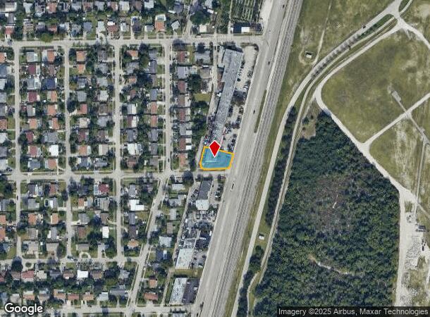  2001 N Dixie Hwy, Pompano Beach, FL Parcel Map