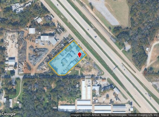 10417 Jacksboro Hwy, Fort Worth, TX Parcel Map