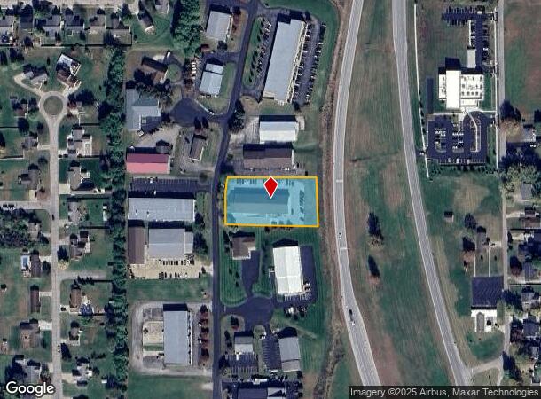 4615 Progress Dr, Columbus, IN Parcel Map