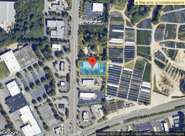  1708 Trawick Rd, Raleigh, NC Parcel Map