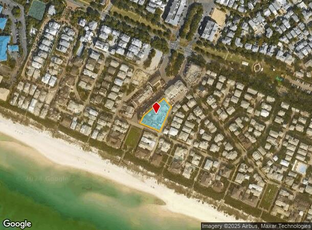  63 Main St, Inlet Beach, FL Parcel Map