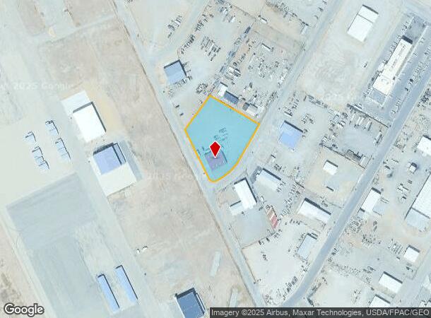  1606 Airway, Carlsbad, NM Parcel Map