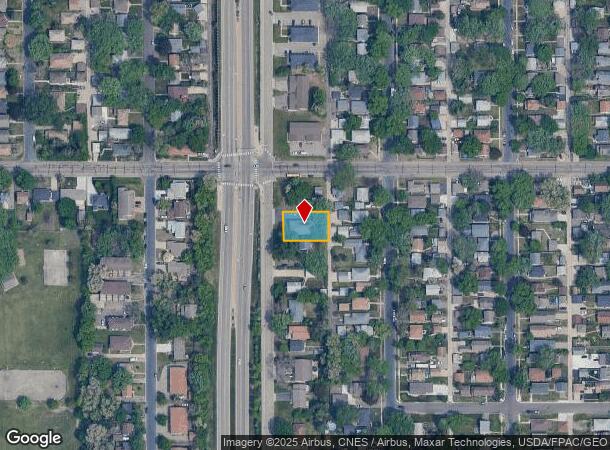 4347 University Ave Ne, Minneapolis, MN Parcel Map