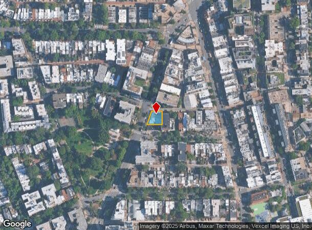  1858 Columbia Rd Nw, Washington, DC Parcel Map