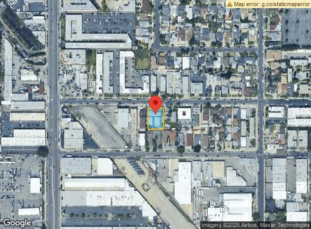  11966 Runnymede St, North Hollywood, CA Parcel Map