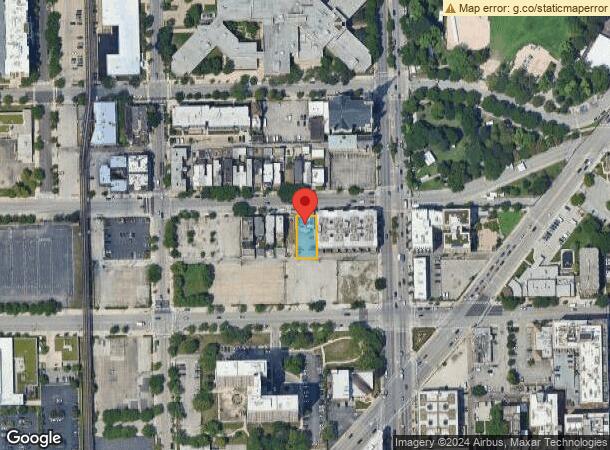  1621 W Warren Blvd, Chicago, IL Parcel Map