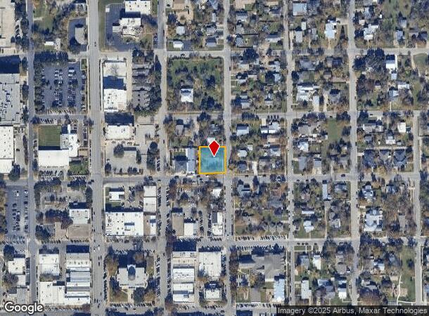510 S Church St, Georgetown, TX Parcel Map