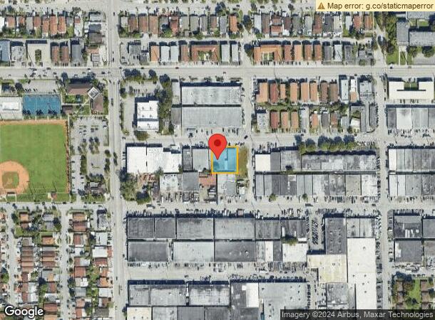  710 W 28Th St, Hialeah, FL Parcel Map