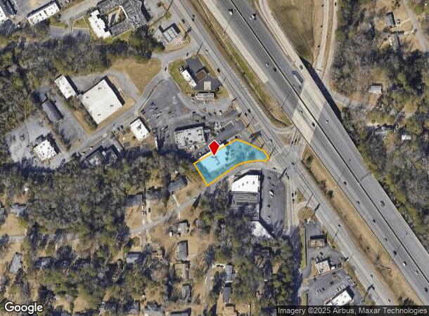  2618 Riverside Dr, Macon, GA Parcel Map