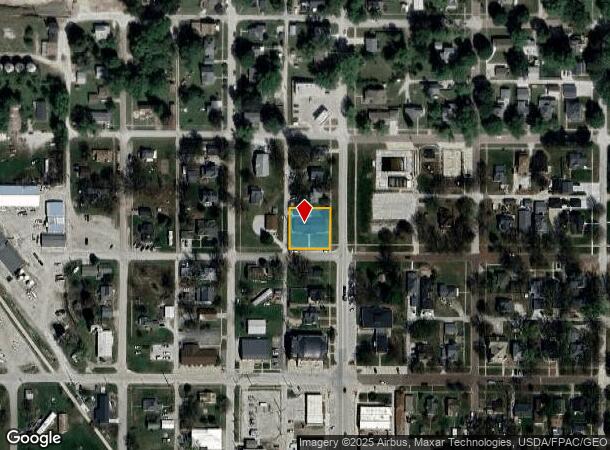 106 W 6Th St, Malvern, IA Parcel Map