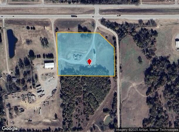 7121 E Main St, Cushing, OK Parcel Map