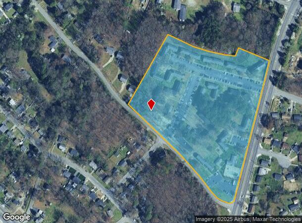  2701 Pompey Springs Rd, Richmond, VA Parcel Map