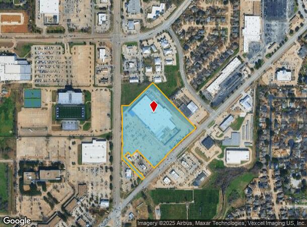770 Grapevine Hwy, Hurst, TX Parcel Map