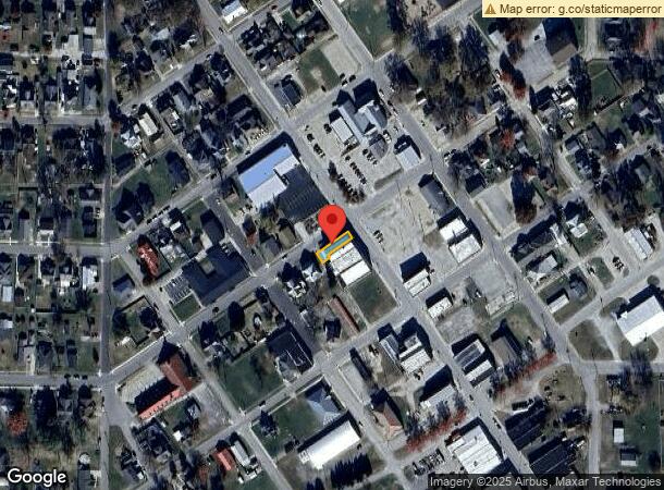  223 N Main St, Bicknell, IN Parcel Map