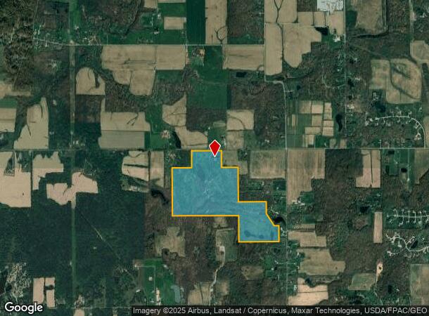  9399 Leffingwell Rd, Canfield, OH Parcel Map