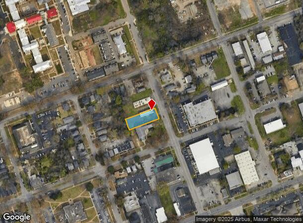 1911 Barnwell St, Columbia, SC Parcel Map