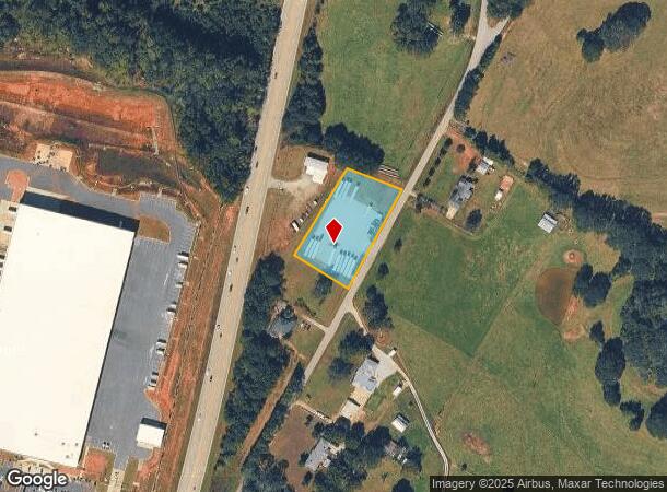  209 A M Ellison Rd, Anderson, SC Parcel Map