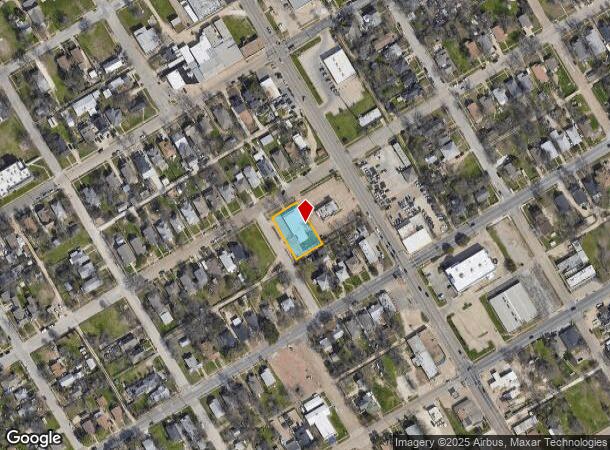  1824 Mitchell Ave, Waco, TX Parcel Map