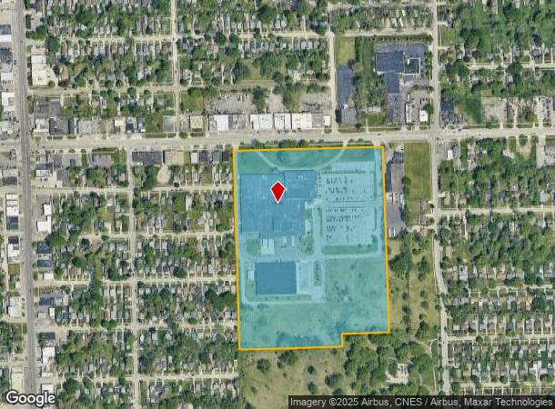 2500 E 9 Mile Rd, Warren, MI Parcel Map